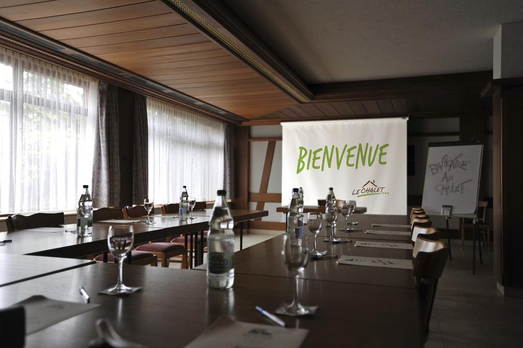 Hotel Restaurant Le Chalet Cortaillod Exterior foto